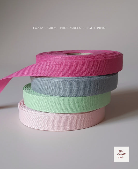 100% Cotton Ribbon in 34 Colors – Italian Ribbon for Wedding & Party Favors