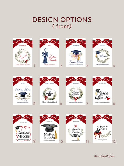Personalized Graduation Favors Box – DIY Kit 10