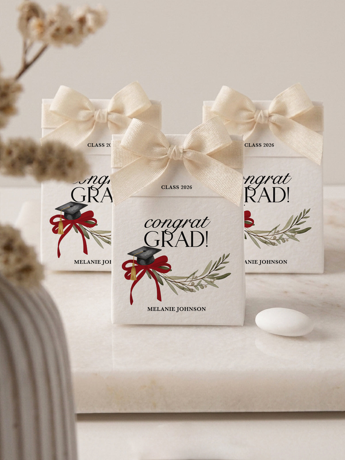 Personalized Graduation Favors Box – DIY Kit 10