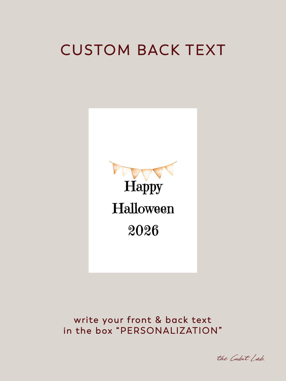 Personalized Halloween Favors Box – Cute Animal DIY