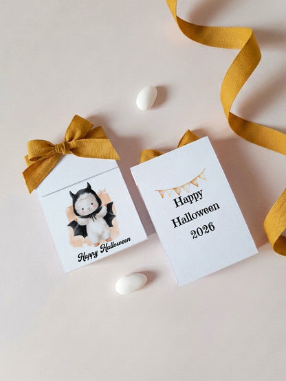 Personalized Halloween Favors Box – Cute Animal DIY