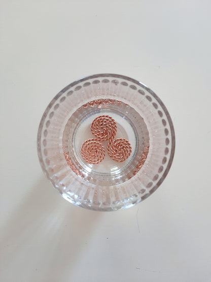 Pure Copper Triskelion Sacred Geometry Water Structuring Tool Spiritual Protection Symbol  Meditation Altar Decor Energy Harmonizer copper triskelion
sacred geometry
water structuring
spiritual protection
copper energy tool
meditation accessory
altar decor
triskelion symbol
energy harmonizer
sacred spiral
manifestation tool
spiritual gift
copper sacred geometry
